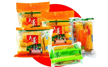 甜玉米，水果玉米包裝袋