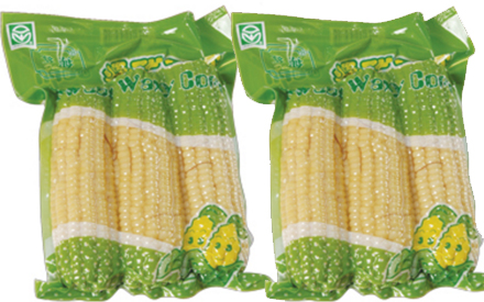甜玉米，水果玉米包裝袋圖片